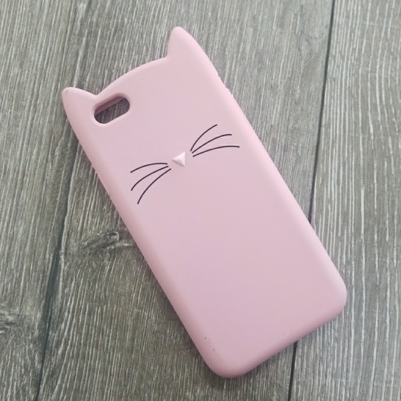 Iphone case silicone cute pink cat - Picture 5 of 6
